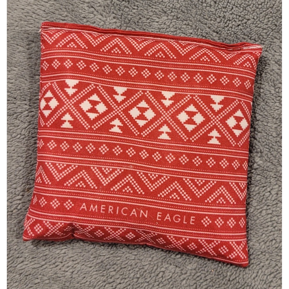 American Eagle Cornhole Bean Bags Set of 4 Red/White Pattern Toss Game